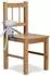 Relaxdays Deko-Stuhl Bambus, natur-braun, 27x57x29cm (10020262)