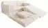 Home Deluxe Spielsofa Liv mit Rutsche und Stapelsteinen, Cord beige