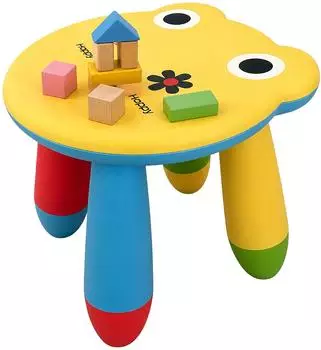 Relaxdays Kindersitzhocker Frosch, Polypropylen, bunt