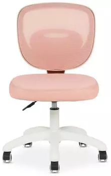 Idimex Mayla Kinder-Bürostuhl, Mesh-Stoff, höhenverstellbar, rosa