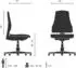 HJH Office Kiddy Top W Kinderdrehstuhl, Stoff, grün (736427)