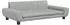 vidaXL Kindersofa hellgrau 100x54x33cm Samt (3196380)