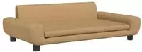 vidaXL Kindersofa Braun 100x54x33 cm Samt