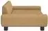 vidaXL Kindersofa braun 100x54x33cm Samt (3196384)