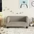 vidaXL Kindersofa cappuccino-braun 60x40x30cm Kunstleder