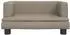 vidaXL Kindersofa cappuccino-braun 60x40x30cm Kunstleder