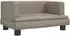 vidaXL Kindersofa cappuccino-braun 60x40x30cm Kunstleder