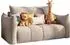 WFL GROUP Lilo Kindersofa mit Schlaffunktion & Bettkasten, beige Cord (800001751687)