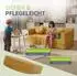Juskys Kayo Kindersofa Cord, gelb (150x50x75cm)