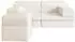 Home Deluxe Spielsofa LIV mit Stapelsteinen, Cord, beige
