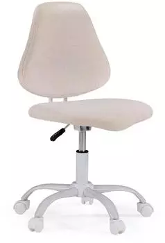 HJH Office Lumikid Kinderdrehstuhl Stoff, beige (800412)