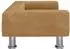 vidaXL Kindersofa braun 70x45x26,5cm Samt