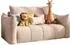 WFL GROUP Lilo Kindersofa mit Schlaffunktion & Bettkasten, Cordstoff, rosa (800001751676)
