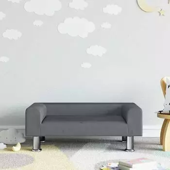 vidaXL Kindersofa Mini-Sofa Kleinkind Schlafzimmer Samt