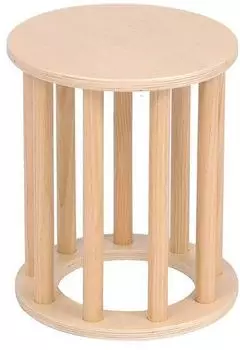 Home Deluxe NALAN Kinderhocker, Pappel-Sperrholz, natur (4058166441348)