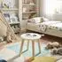 Home & styling collection Kinderhocker SAFARI aus Holz mit Tiermotiv, 28cm