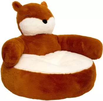 Atmosphera Zafa Kindersessel Fuchs, 45cm, orange