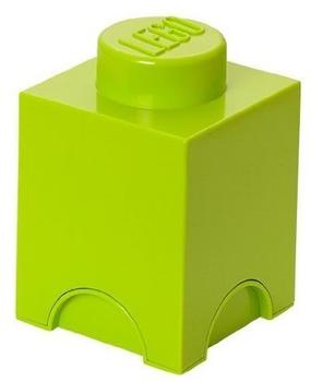 LEGO Aufbewahrungs-Box 1 x 1 (hellgrün)