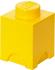 LEGO Aufbewahrungs-Box 1 x 1 (gelb)