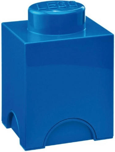 LEGO Aufbewahrungs-Box 1 x 1 (blau)