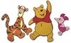 Dinico Wandfigurenset 3-teilig Winnie the Pooh