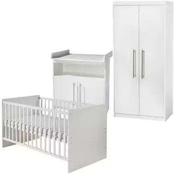Roba Set Maren Kleiderschrank 3-trg. ohne Fach Wickelkommode breit