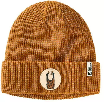 Jack Wolfskin Night Hawk Beanie Kids Reflective (1910172) autumn leaves