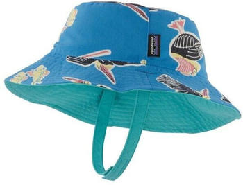 Patagonia Kid's Sun Bucket Hat amigos / vessel blue