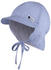 Sterntaler Schirmmütze Pattern mit Nackenschutz (1602429) blau