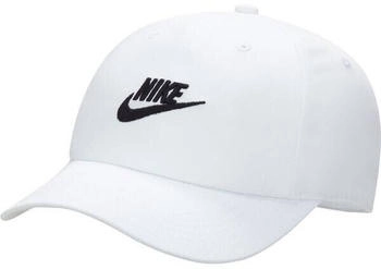 Nike Kinder M&uuml;tze K NK CLUB CAP CB FUT WSH wei&szlig; schwarz