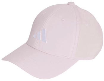 Adidas Logo Embroidered Baseball Kappe klar pink weiß Kinder