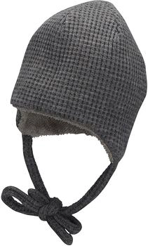 Sterntaler Junge Mädchen Beanie Waffeloptik rauchgrau (4502222-566)