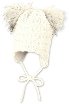 Sterntaler Mädchen Strickmütze ecru (4702140-908)