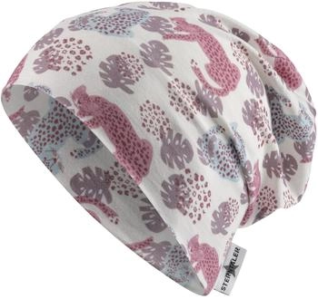 Sterntaler Beanie Leopard ecru Slouch Mädchen Junge (1422441-908)