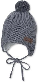 Sterntaler Junge Mädchen Strickmütze rauchgrau (4702317-566)