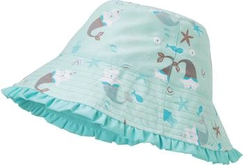 Playshoes Mädchen Sonnenhut Einhornmeerkatze mint UV-Schutz (461367-22)