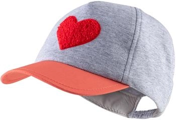 Sterntaler Basecap Herz silber melange Mädchen (1412537)