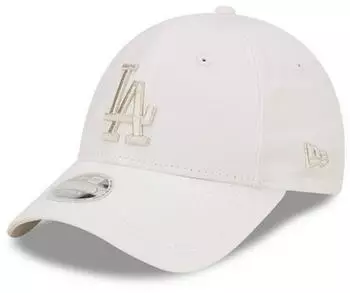 New Era Metallic Logo Los Angeles Dodgers 9forty Cap (60357984) white