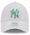 New Era 9Forty Los Angeles Dodgers Cap (60240301) weiß/grün