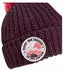 Jack Wolfskin Pompom Badge Beanie Kids Wintermütze Kinder purple amaranth (1911751_I0116)