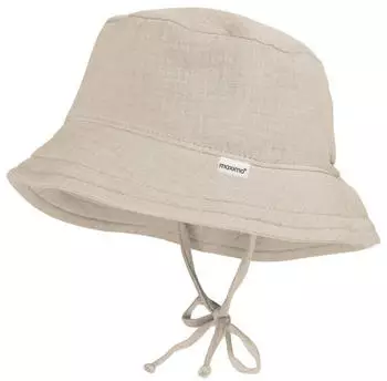 Maximo Kid's Mini Hut Band Musselin Futter Hut beigemelange