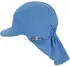 Sterntaler Kid's Peak with neck protection Uni Cap velvetblue