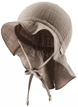 Sterntaler Kid's Sonnenhut Uni Hut taupe