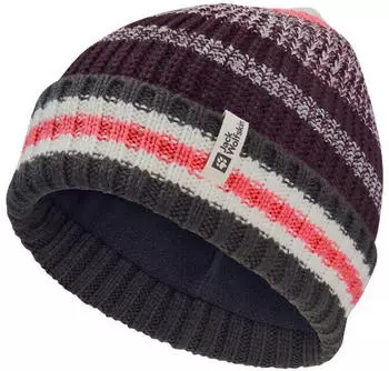 Jack Wolfskin Night Hiker Beanie Kids Beanie M&uuml;tze Kinder purple amaranth (1911721_I0116)