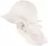 Maximo Kid's Mini Girl-Flapper mit Schleife Cap wollweiß