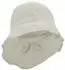 Maximo Kid's Mini Girl-Flapper mit Schleife Cap wollweiß