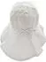 Maximo Kid's Mini Girl-Flapper mit Schleife Cap wollweiß
