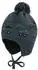 Maximo Mini Boy's mit Pompon und Band dark slate