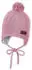 Sterntaler Kid's Strick Pompon mattrosa