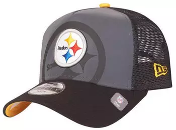 New Era A-Frame Mesh Trucker Kinder Cap schwarz